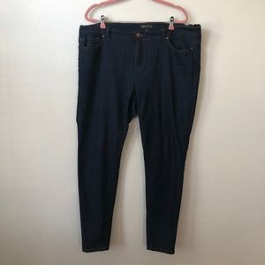 Forever 21 Jeans - Forever 21+ Plus Dark Skinny Jeans 20 Forever 21 Jeans - Forever 21+ Plus Dark Skinny Jeans 20
